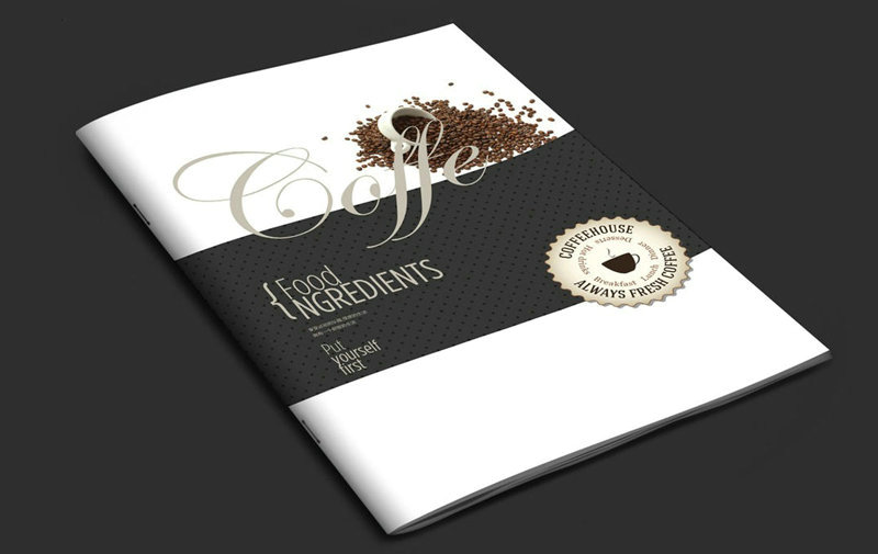 咖啡画册设计