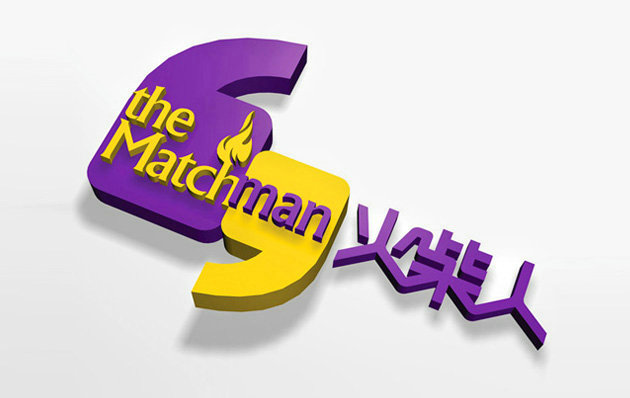 火柴人传媒LOGO设计